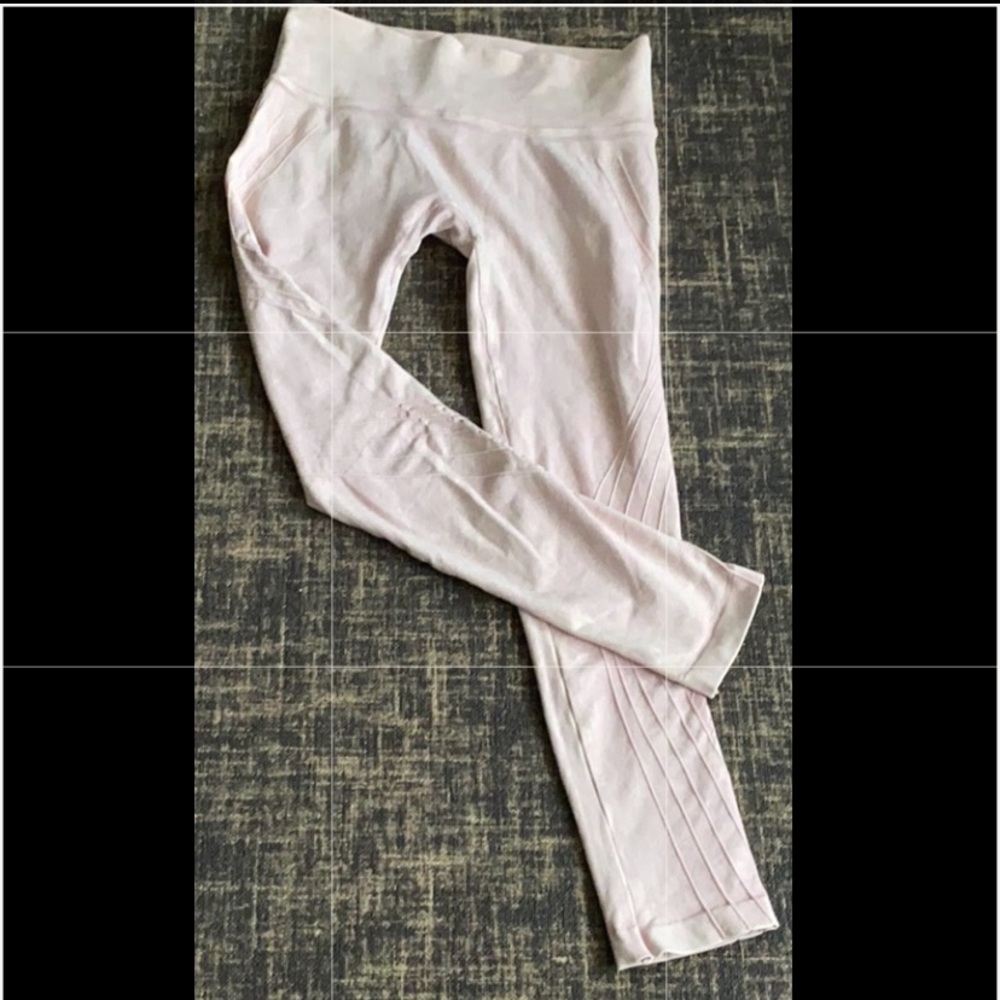 SoulCycle Pink Leggings Tights Excellent Cond